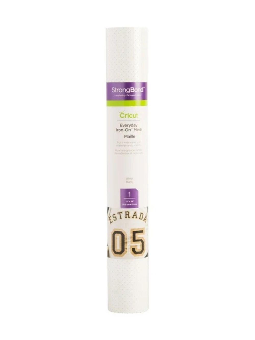 Cricut Everyday Iron-On Vinyl White Mesh, 12" x 24" Discontinued